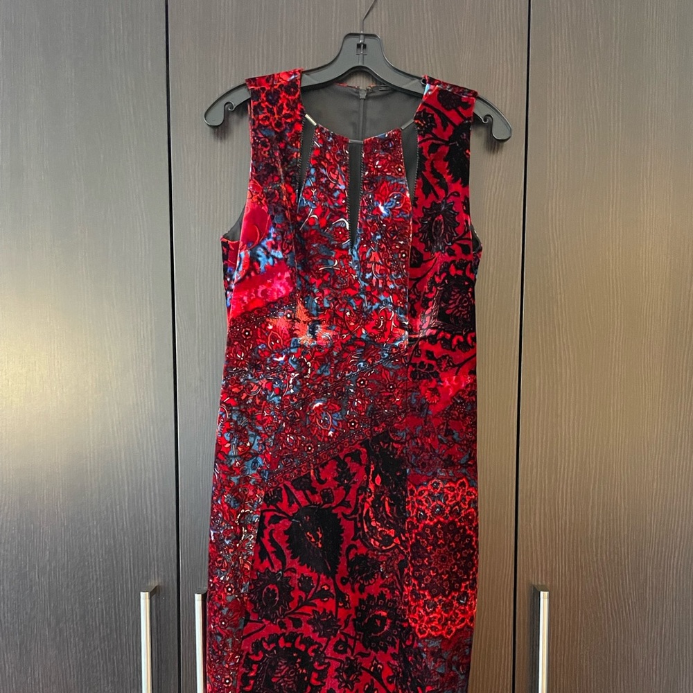 Elie Tahari Velvet Dress